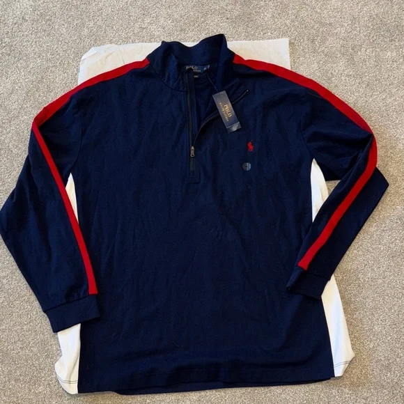 Men’s XLTALL POLO 1/4” zip NWT - Picture 1 of 5